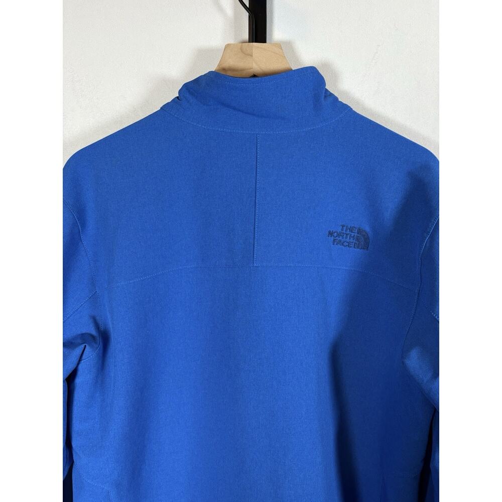 North Face Apex Pneumatic Jacket Men's Large Blue Full Zip Softshell Windwall - Picture 7 of 15